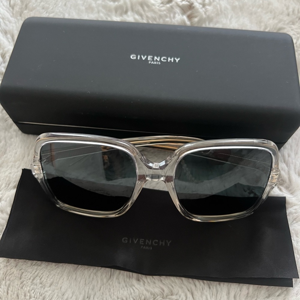 Givenchy Clear Frame Sunglasses